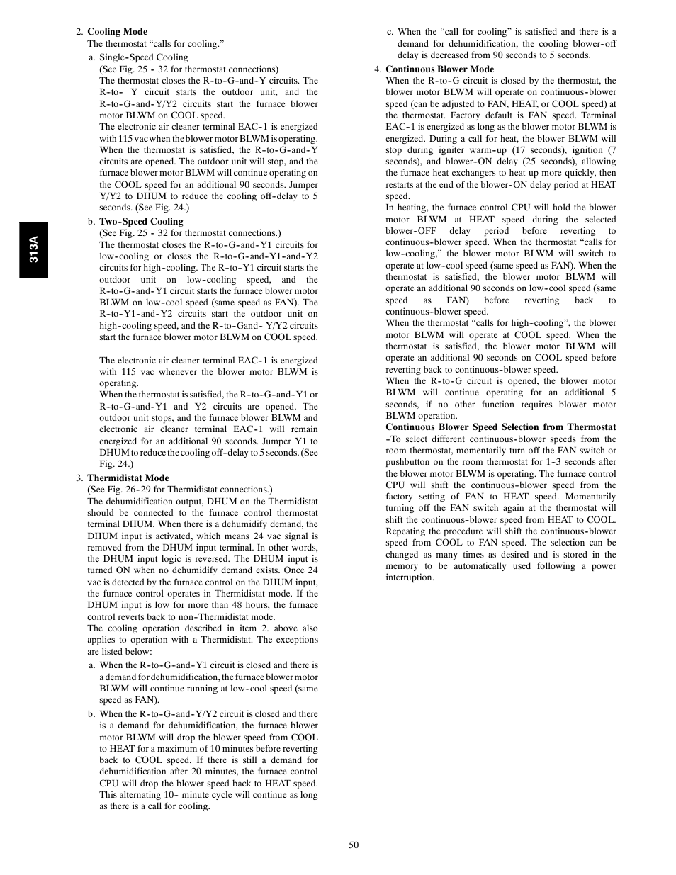 Bryant 313AAV User Manual | Page 50 / 54
