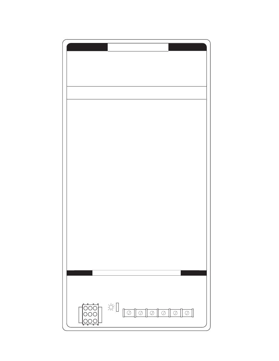 Service, Led code status, Component test | Bryant 393AAV User Manual | Page 8 / 12