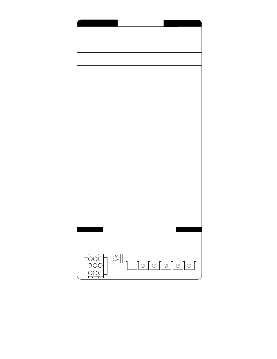 Service, Component test, Led code | Status | Bryant 3Model 383KAV User Manual | Page 9 / 12