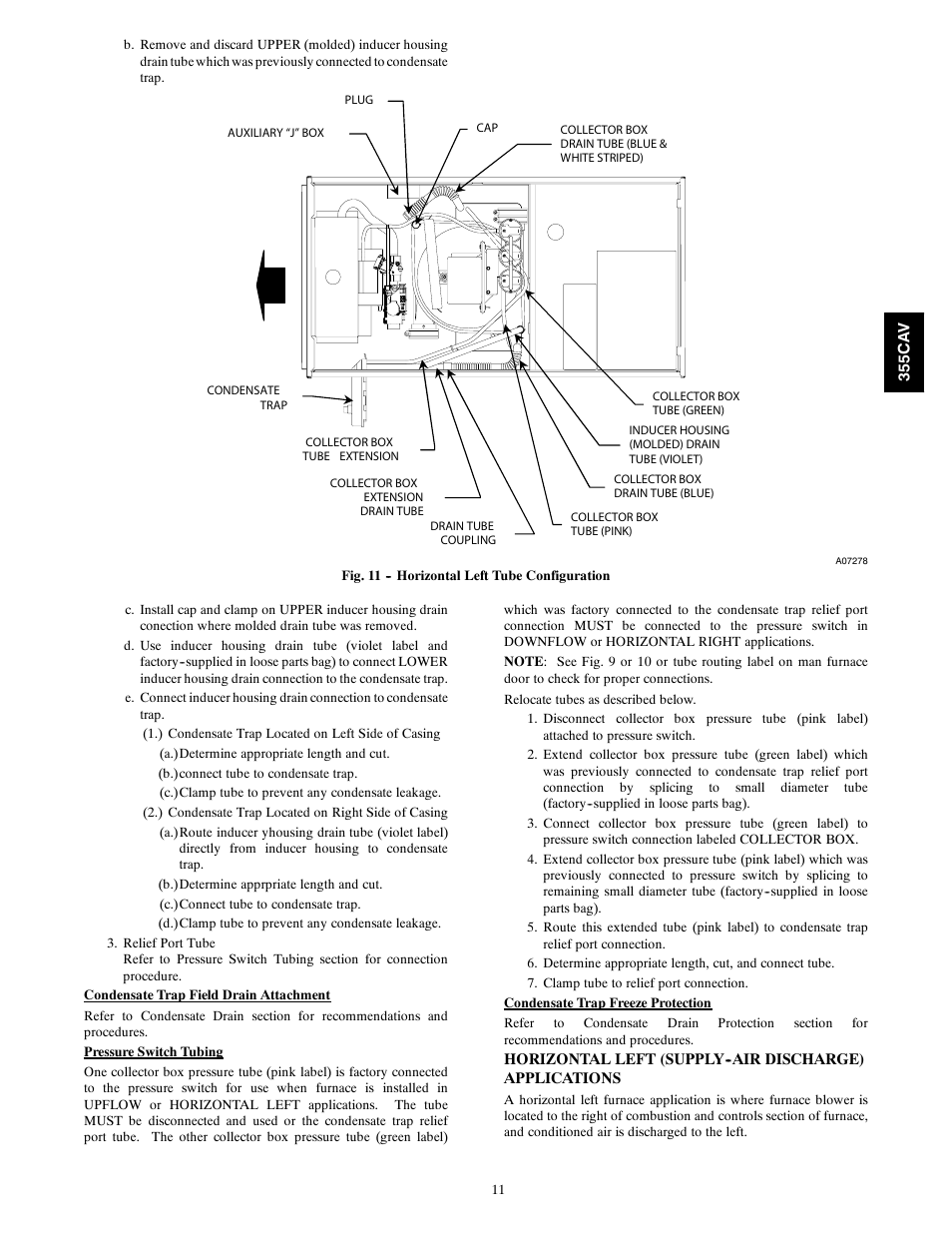 Bryant Condensing Gas 355CAV User Manual | Page 11 / 60