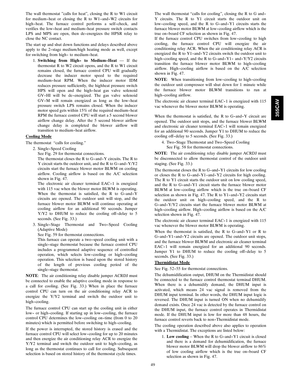 Bryant Condensing Gas 355CAV User Manual | Page 49 / 60