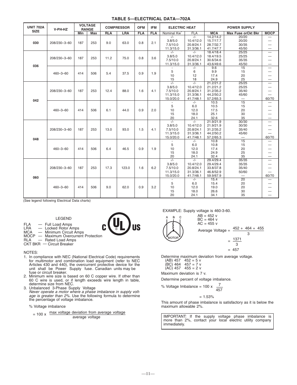 Bryant 701A User Manual | Page 11 / 24