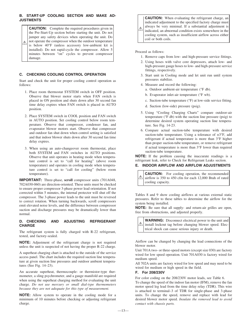 Bryant 701A User Manual | Page 13 / 24
