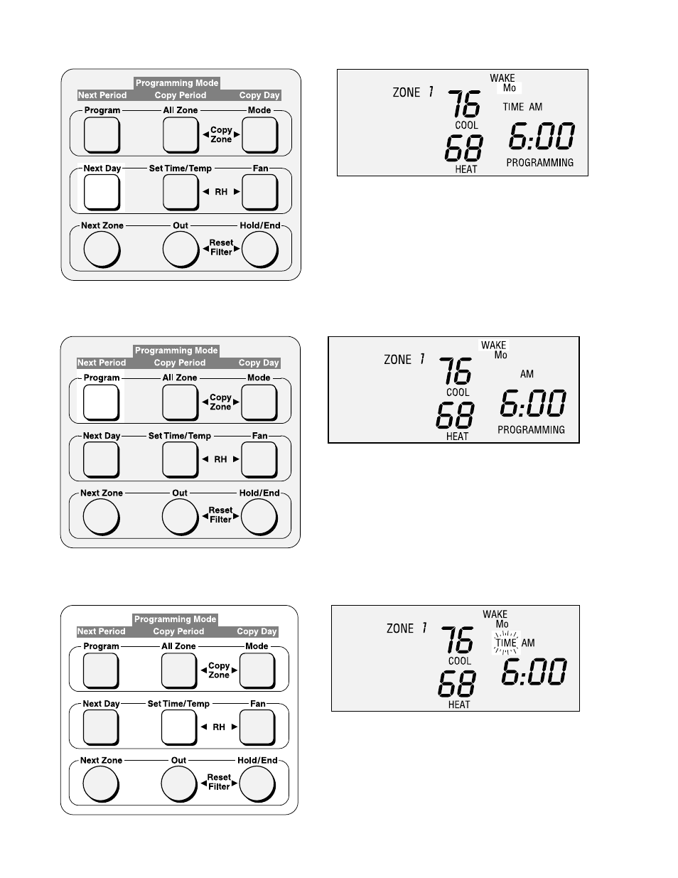 Step 3, Step 4, Step 5 | Bryant ZONE PERFECT PLUS A96447 User Manual | Page 8 / 24