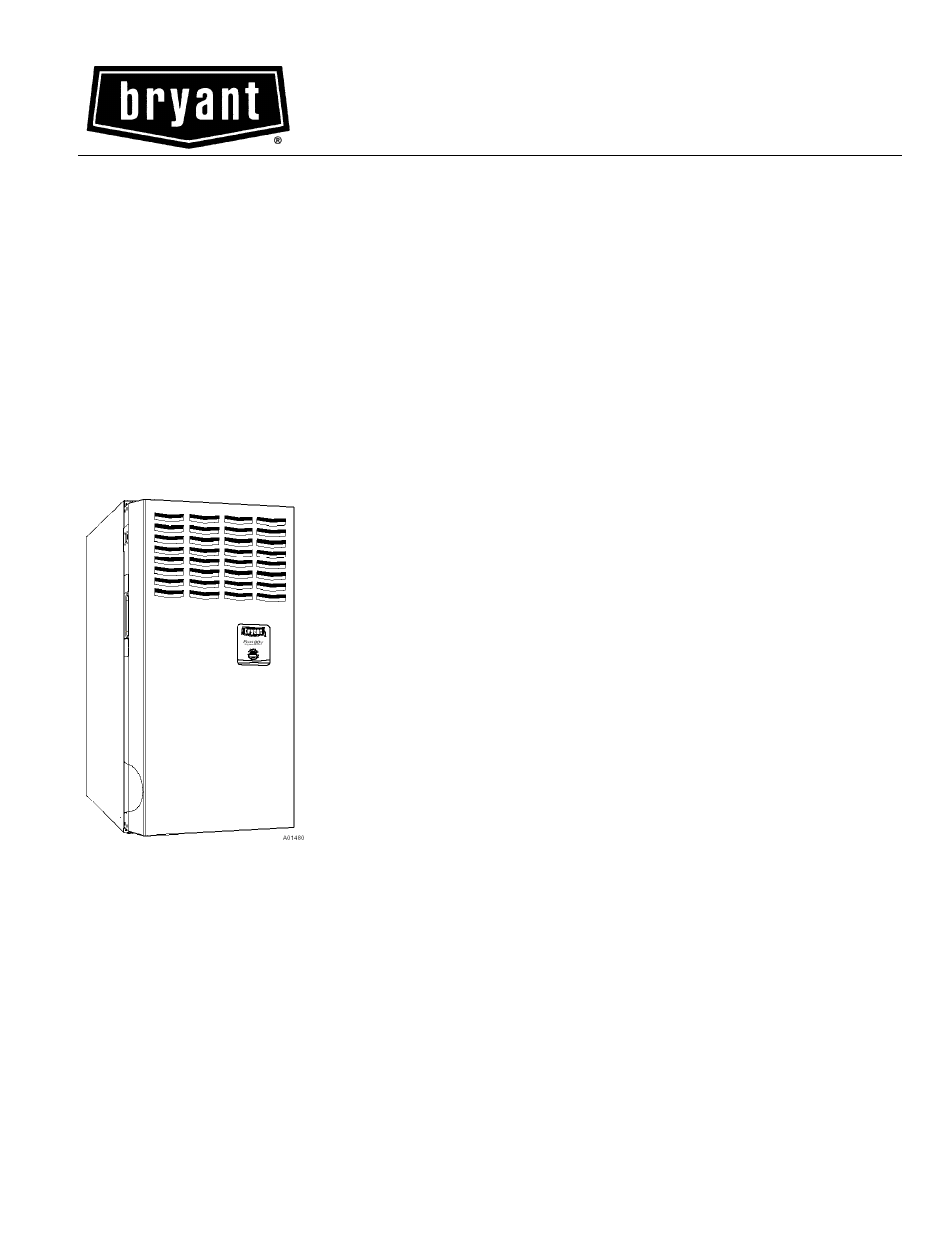 Bryant Induced-Combustion 4-Way Multipoise 310AAV User Manual | 49 pages