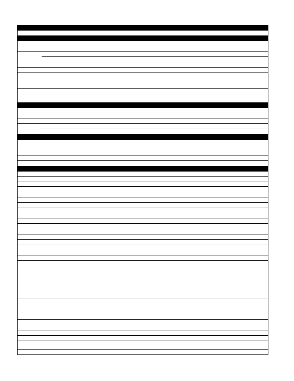 Specifications | Bryant Air Conditoner 533A User Manual | Page 4 / 24