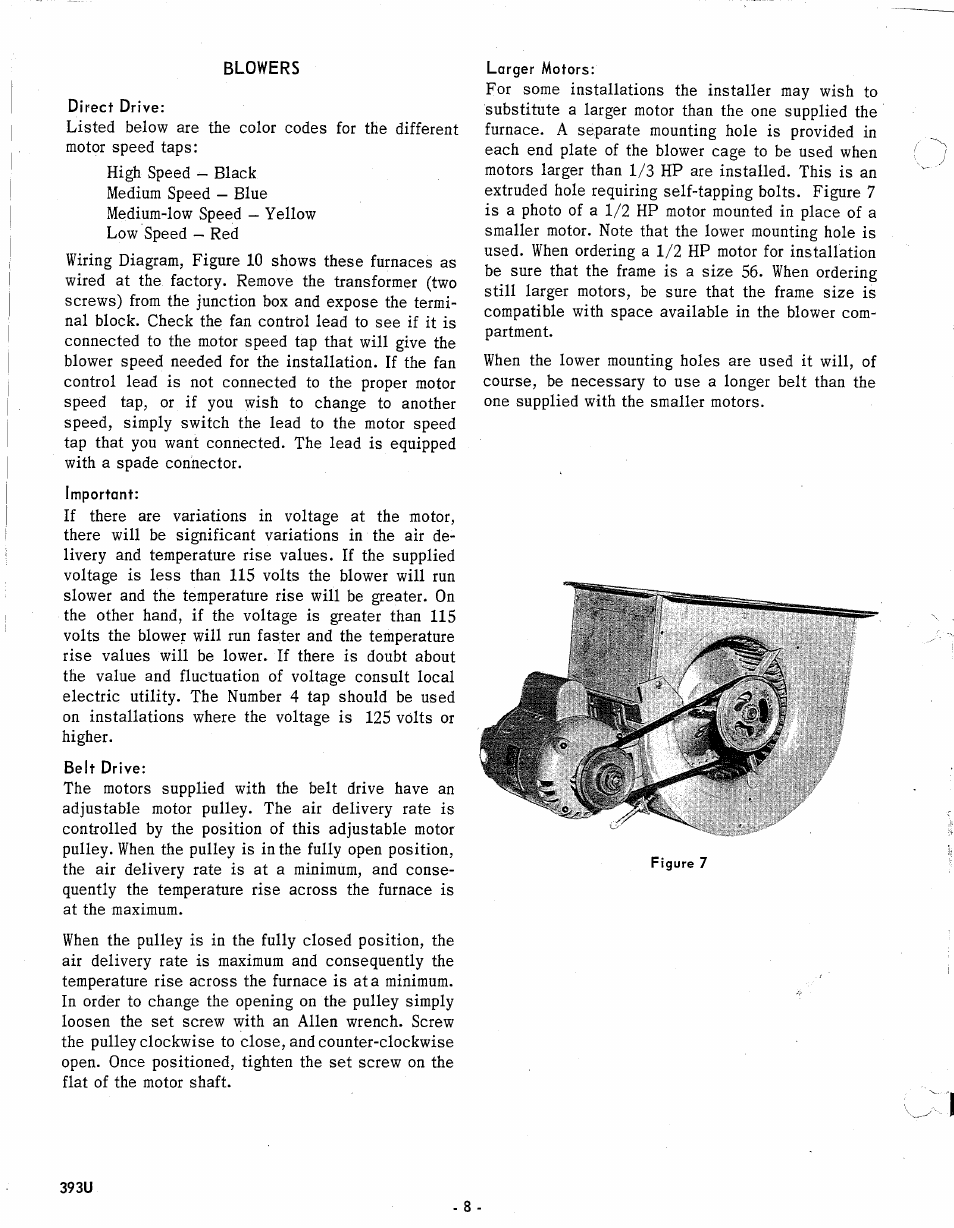 Bryant Gas Air 393U User Manual | Page 8 / 15