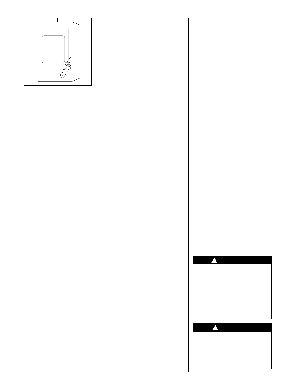 Operating your air conditioner, Performing routine maintenance, Warning | Caution, Fig. 4—main electrical disconnect | Bryant CENTRAL AIR CONDITIONER with PURON REFRIGERANT User Manual | Page 4 / 8