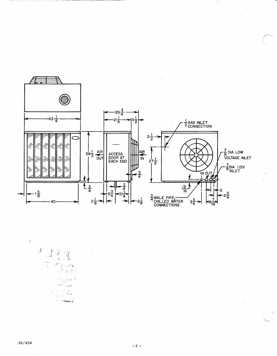 Bryant GAS-FIRED 454 User Manual | Page 2 / 11
