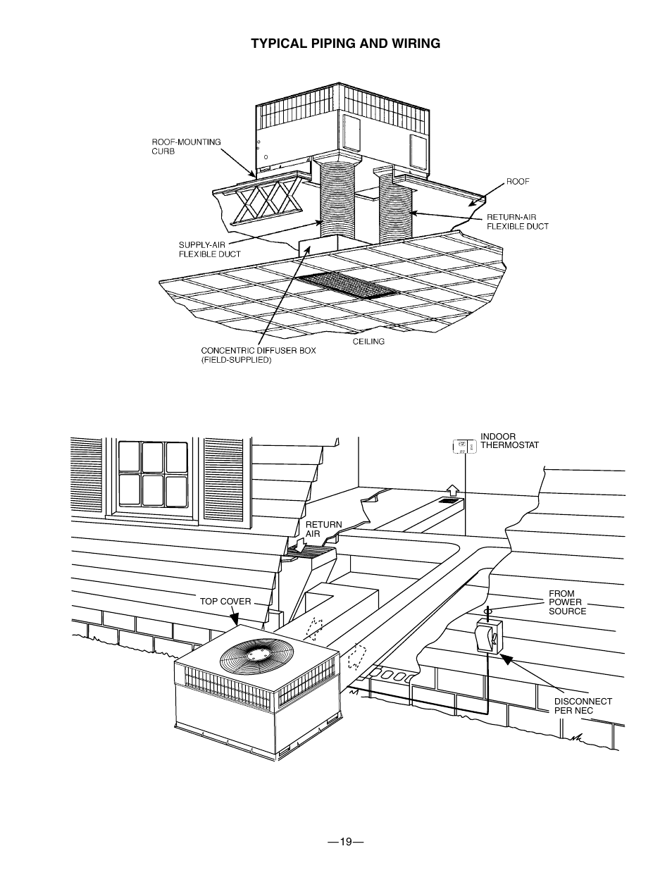 Typical piping and wiring | Bryant 602A User Manual | Page 19 / 28