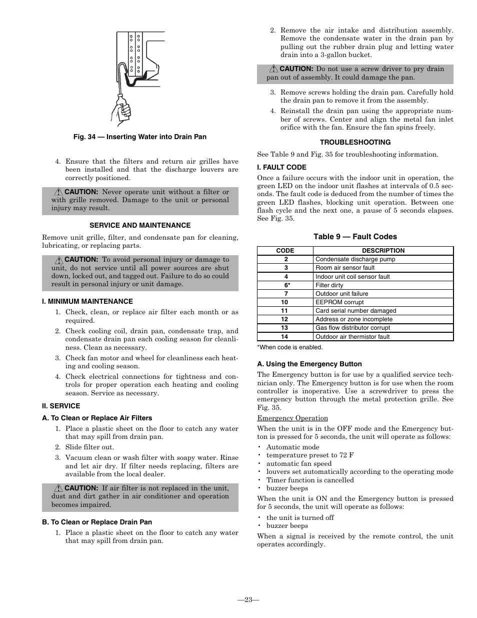 Bryant 619FNQ User Manual | Page 23 / 24