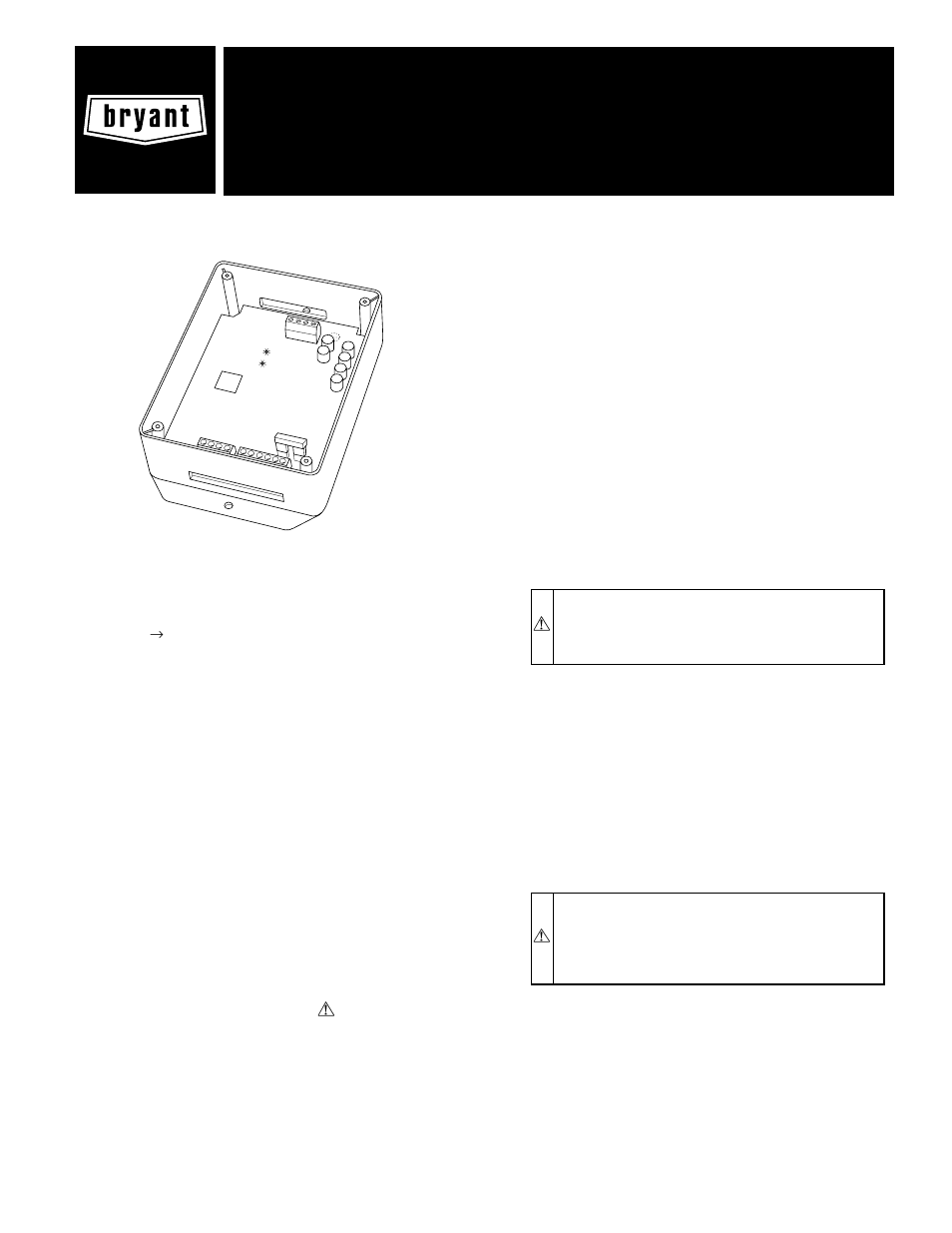 Bryant SYSTXBBNIM01 User Manual | 4 pages