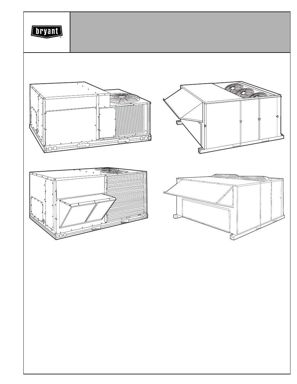 Bryant 580D User Manual | 72 pages