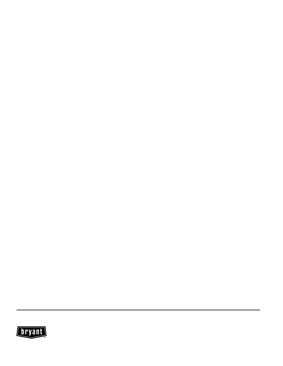 Bryant 580D User Manual | Page 72 / 72