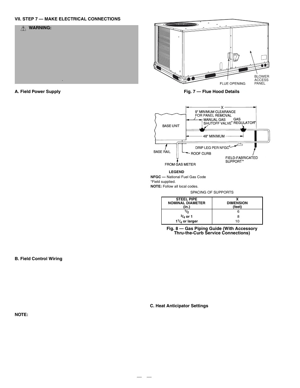 Bryant DURAPAC 580F User Manual | Page 10 / 52