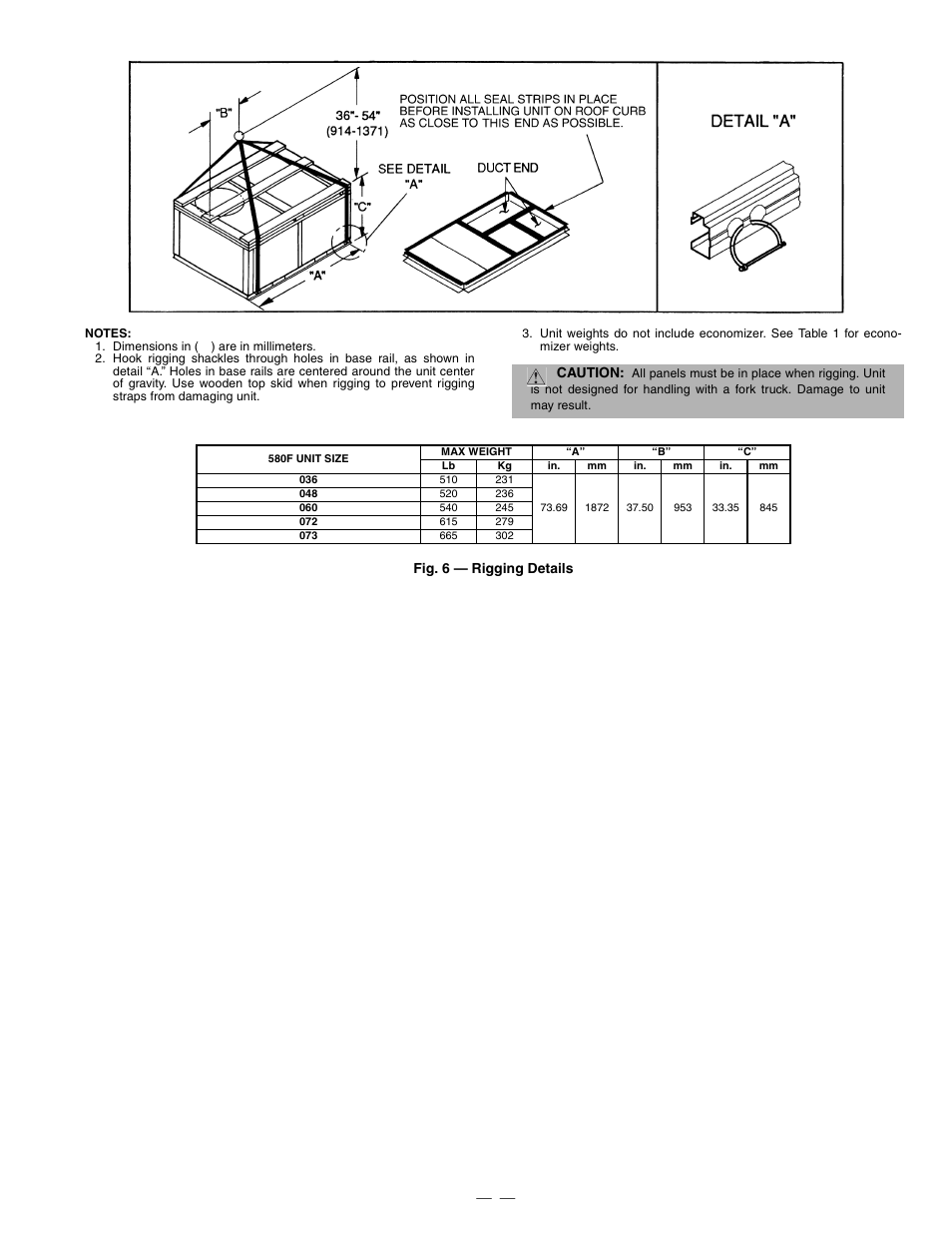 Bryant DURAPAC 580F User Manual | Page 7 / 52
