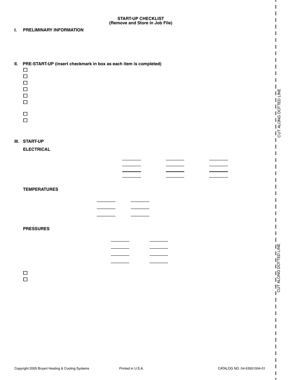 Bryant DURAPAC PLUS 551B User Manual | Page 52 / 52