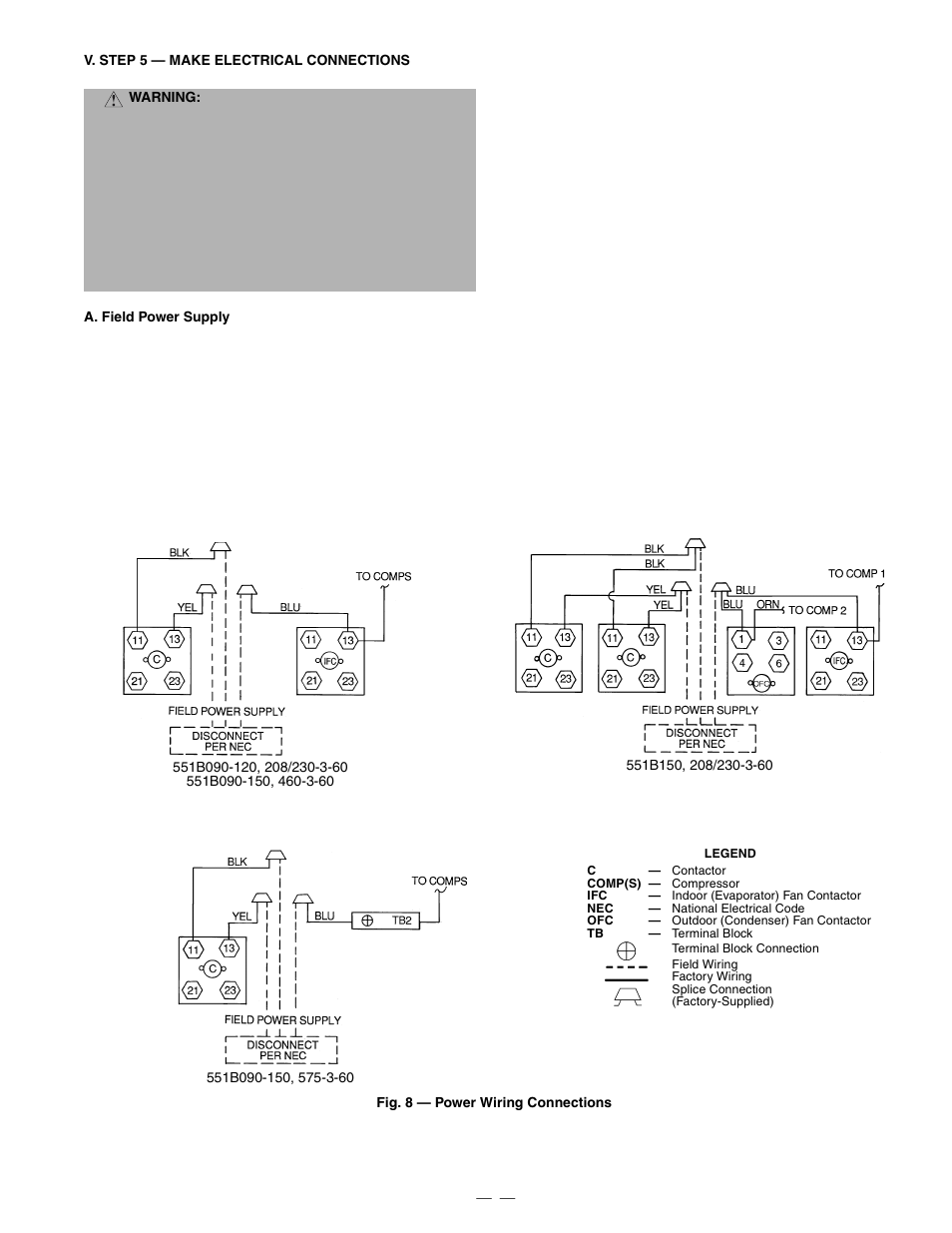 Bryant DURAPAC PLUS 551B User Manual | Page 7 / 52