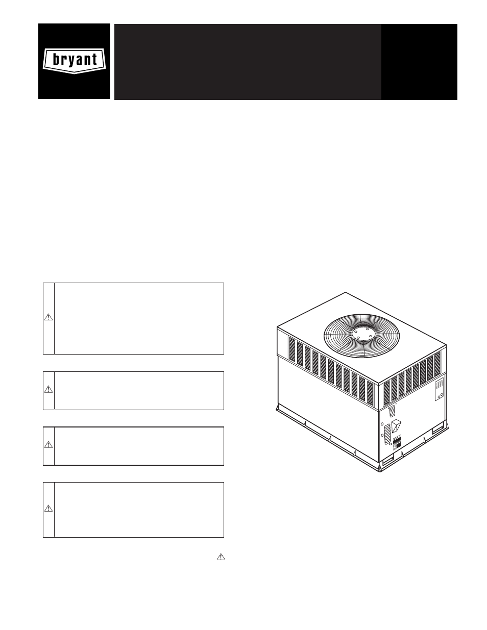 Bryant 674B User Manual | 4 pages