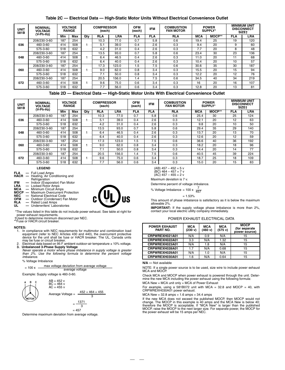 Bryant DURAPAC PLUS 581B User Manual | Page 12 / 52