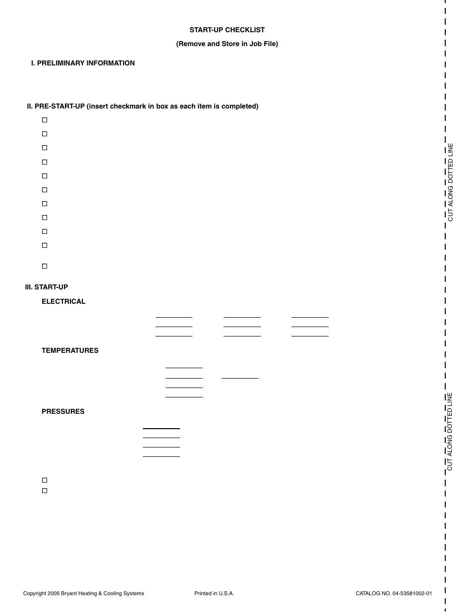 Bryant DURAPAC PLUS 581B User Manual | Page 52 / 52