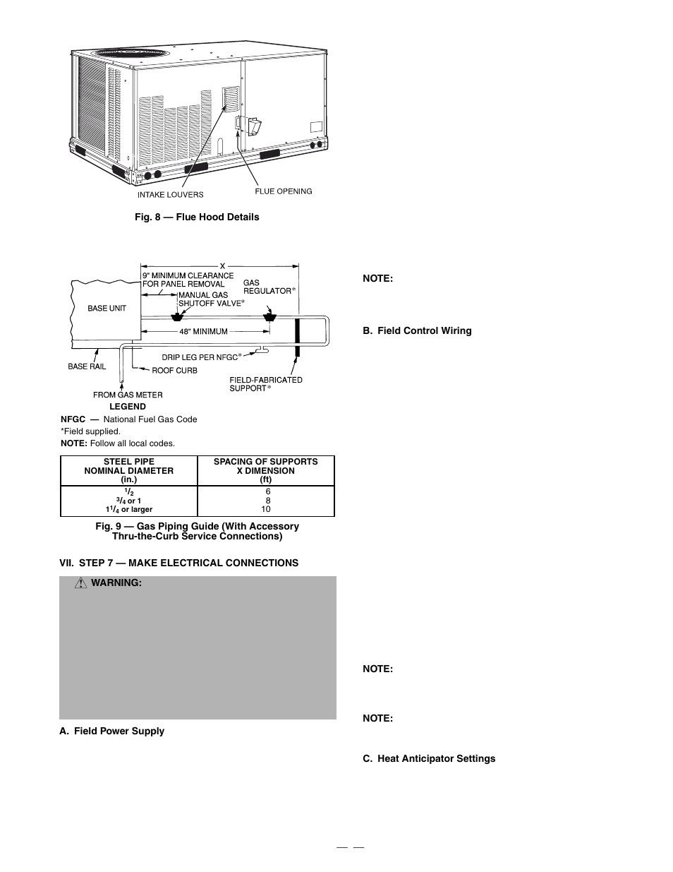 Bryant DURAPAC PLUS 581B User Manual | Page 9 / 52