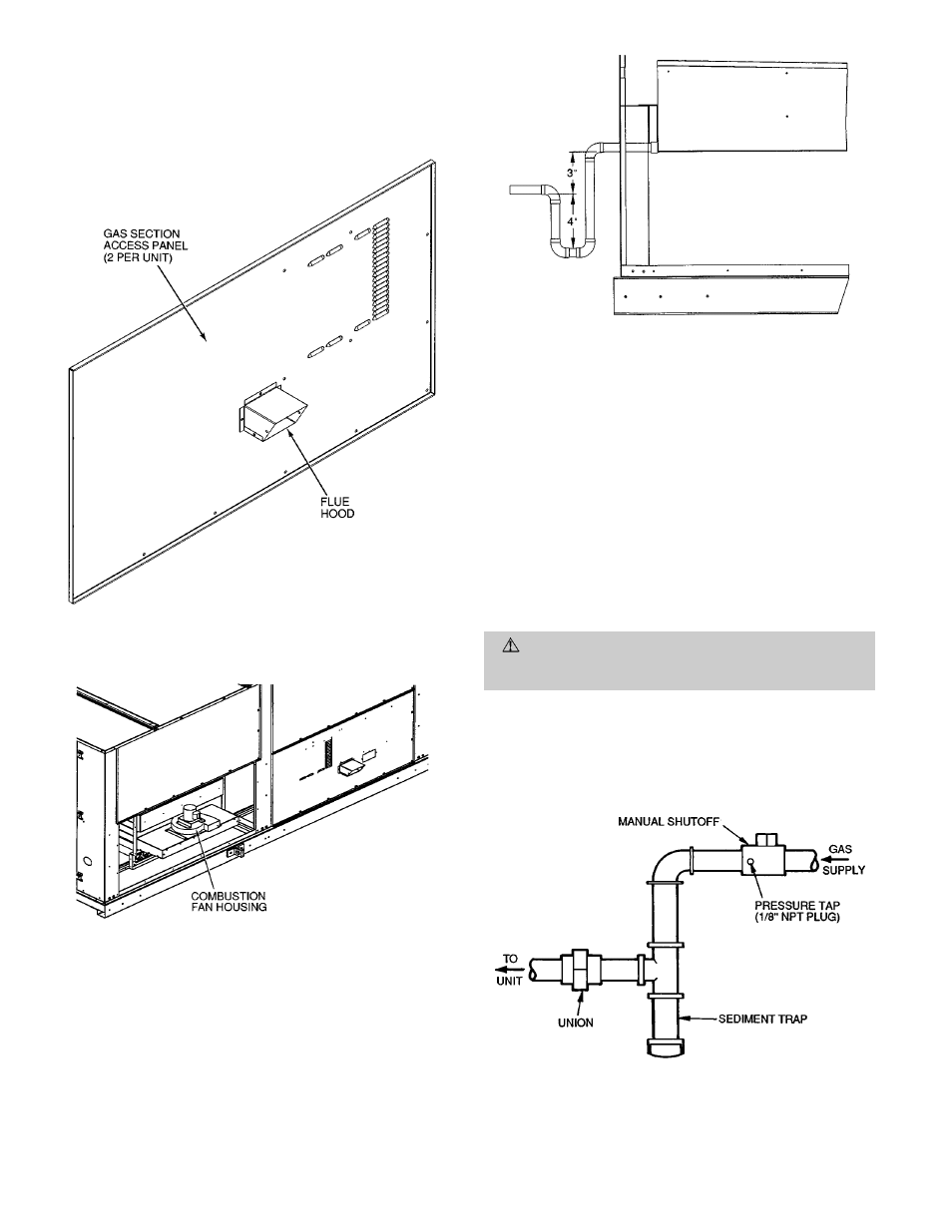Bryant Single Package Rooftop Electric Cooling/Gas Heating Units 580G User Manual | Page 8 / 44