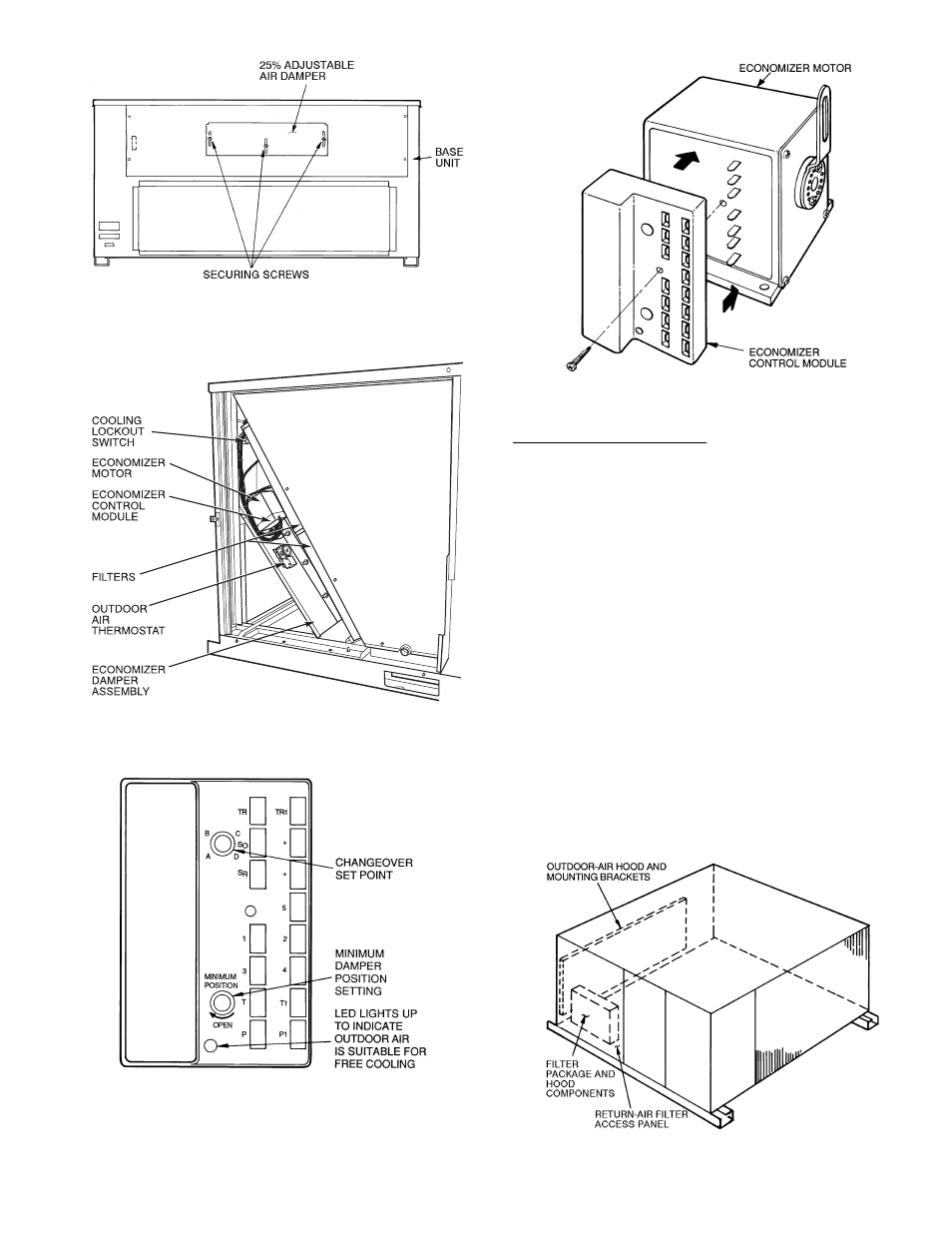 Bryant SINGLE PACKAGE ROOFTOP ELECTRIC COOLING/GAS HEATING UNITS 581A User Manual | Page 11 / 40