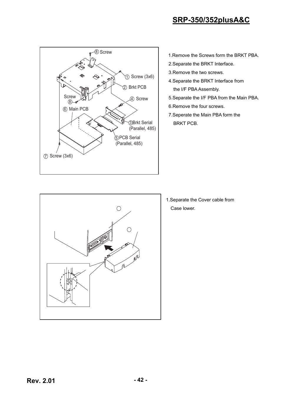 Rev. 2.01 | BIXOLON 352plusA User Manual | Page 42 / 59