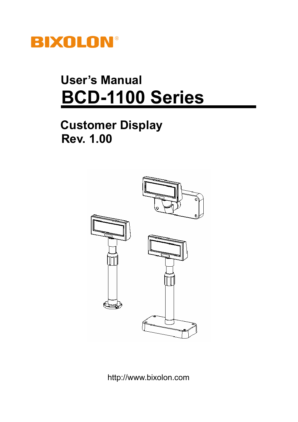 BIXOLON BCD-1100 User Manual | 18 pages