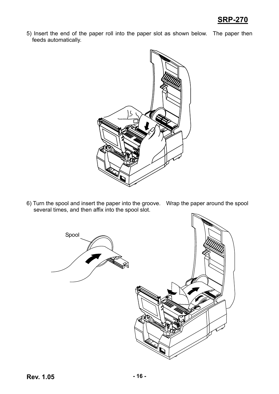 Srp-270 | BIXOLON SRP-270 User Manual | Page 16 / 31