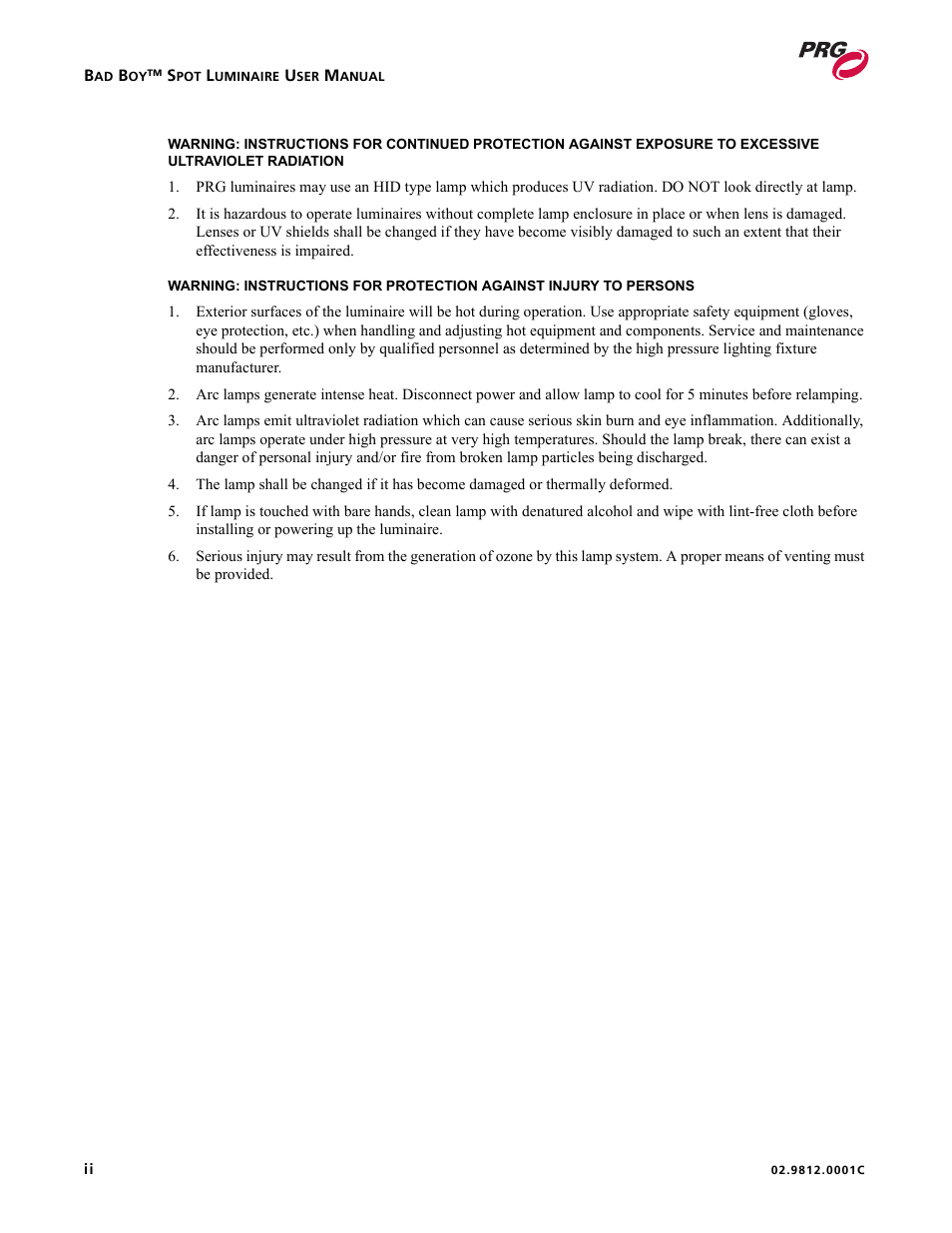 Bad Boy Mowers BAD BOY 02.9812.0001C User Manual | Page 4 / 102