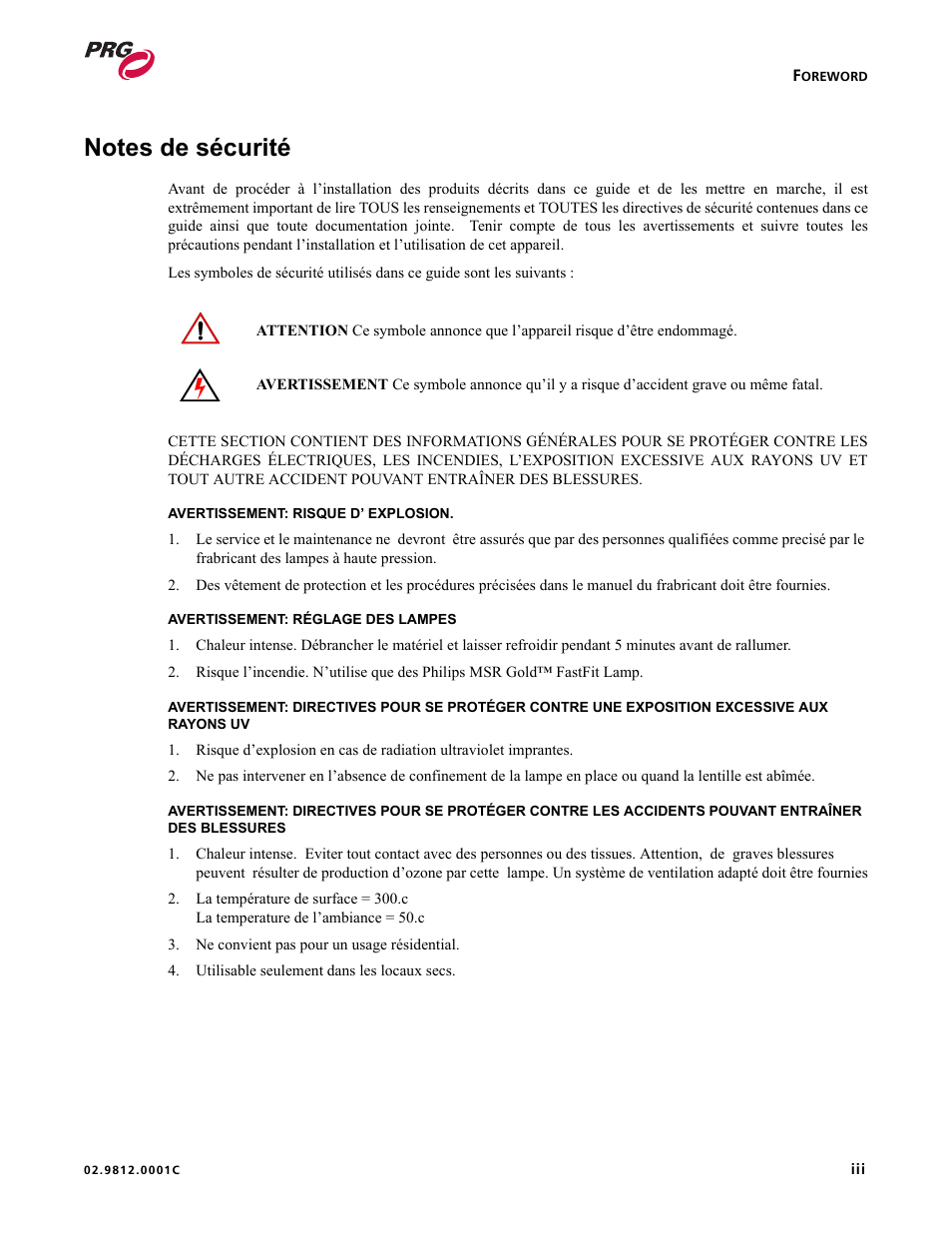 Notes de sécurité | Bad Boy Mowers BAD BOY 02.9812.0001C User Manual | Page 5 / 102