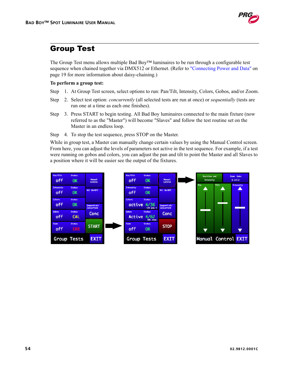 Group test | Bad Boy Mowers BAD BOY 02.9812.0001C User Manual | Page 64 / 102