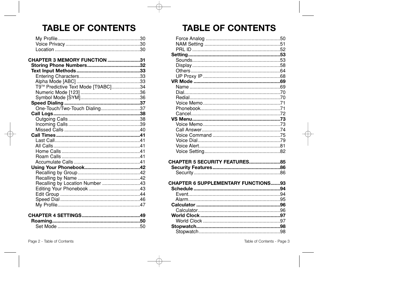 Bretford CDM-8500 User Manual | Page 3 / 77