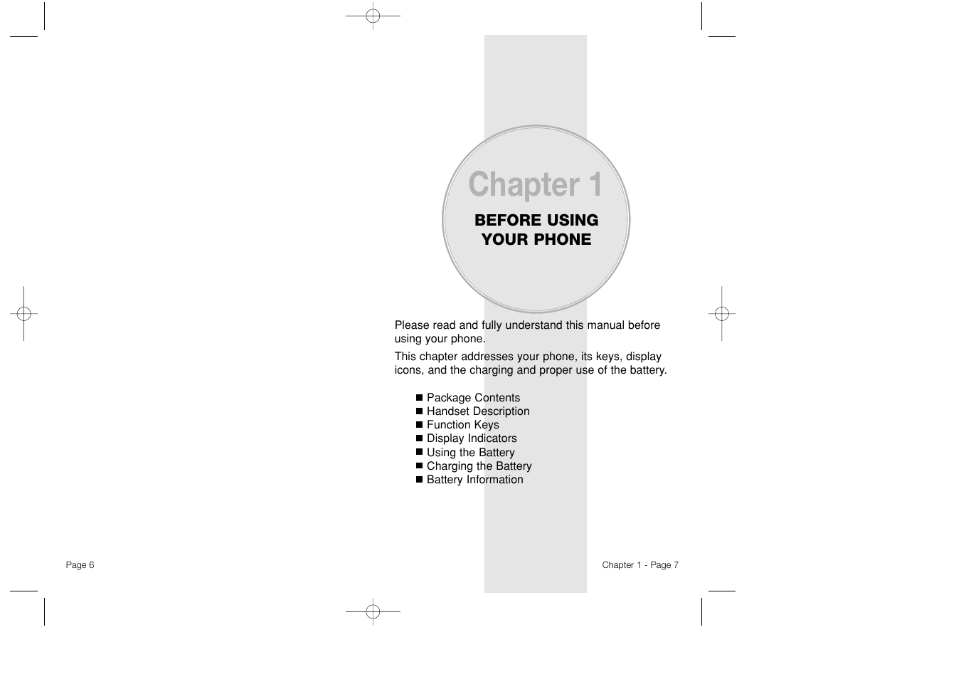 Chapter 1 | Bretford CDM-8500 User Manual | Page 5 / 77