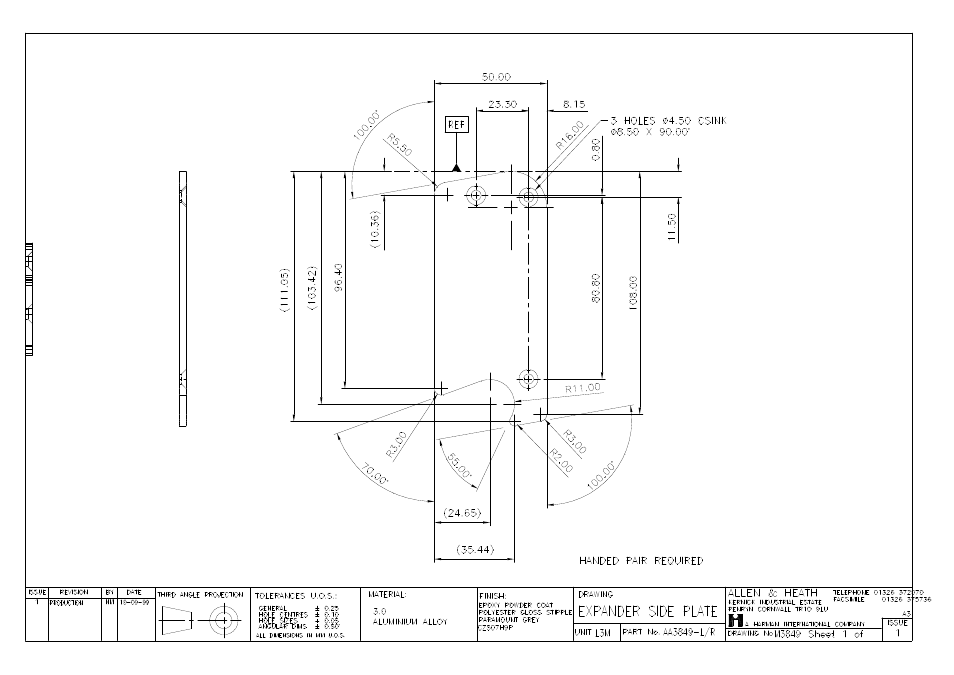 Allen&Heath GL3300 User Manual | Page 2 / 2