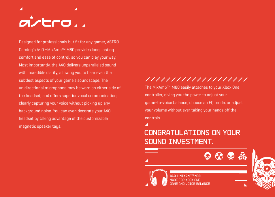 Astro Gaming A40/M80 User Manual | Page 2 / 12