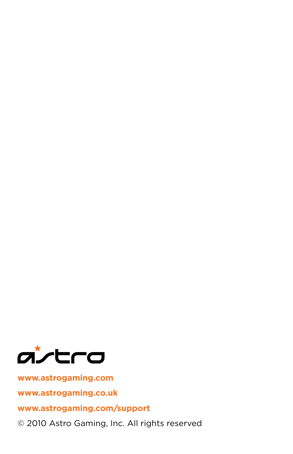 Astro Gaming A30 User Manual | Page 16 / 16