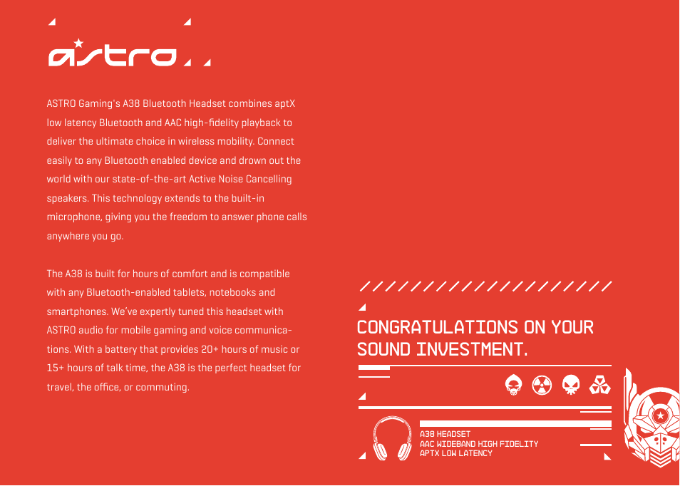 Astro Gaming A38 User Manual | Page 2 / 11