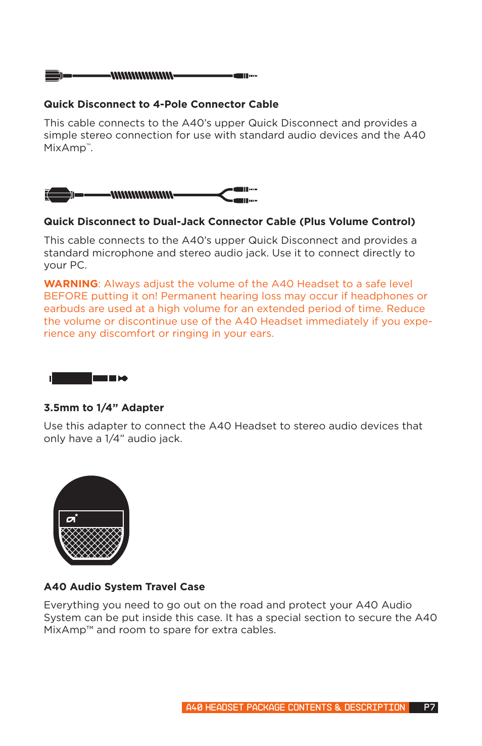 Astro Gaming A40 User Manual | Page 7 / 14