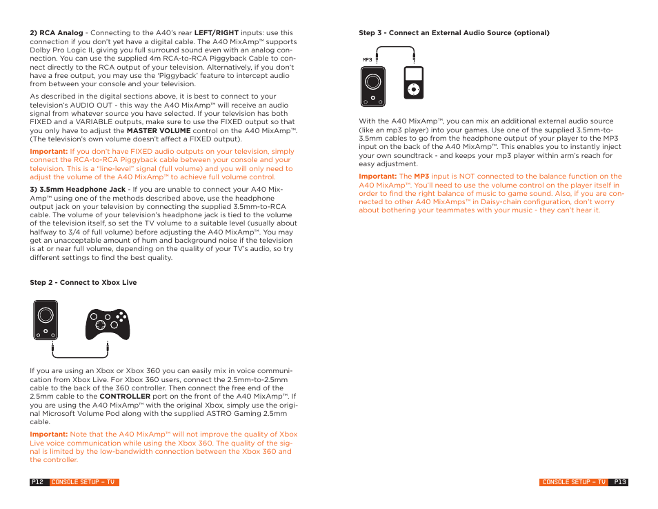 Astro Gaming MixAmp User Manual | Page 7 / 13