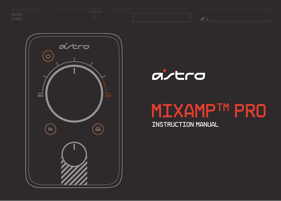 Astro Gaming Mixamp Pro User Manual | 13 pages