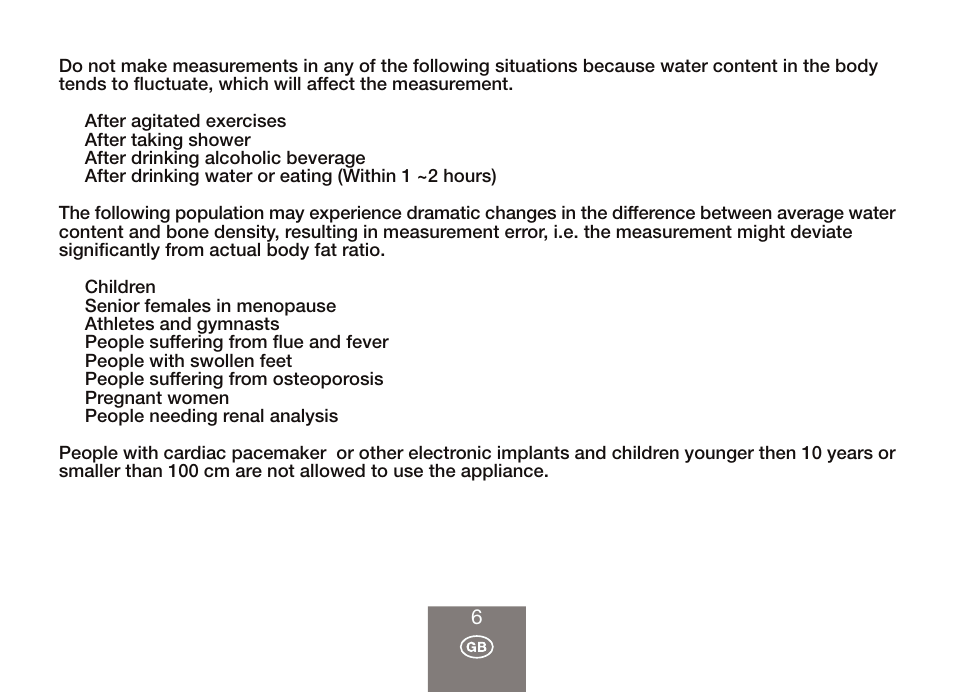 Balance KH 390 User Manual | Page 6 / 10