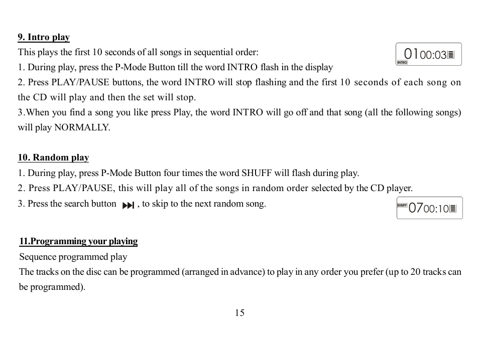 Hyundai H-CD7004 User Manual | Page 15 / 47