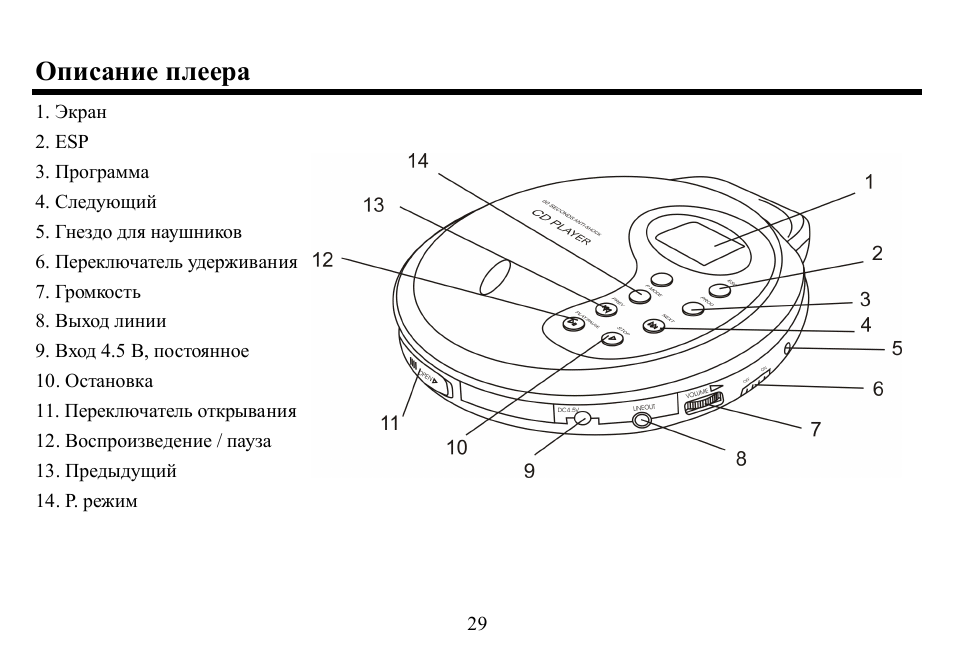 Hyundai H-CD7004 User Manual | Page 29 / 47