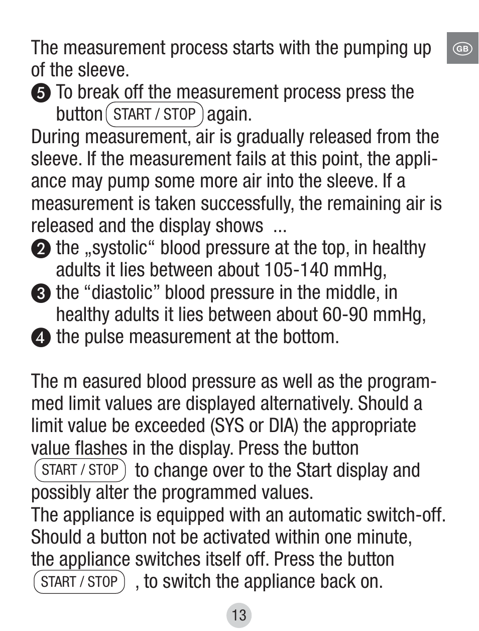 Balance KH 8097 User Manual | Page 13 / 22