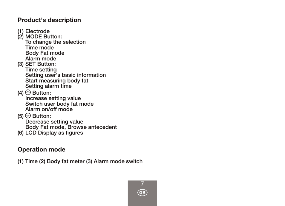 Balance KH 391 User Manual | Page 7 / 10