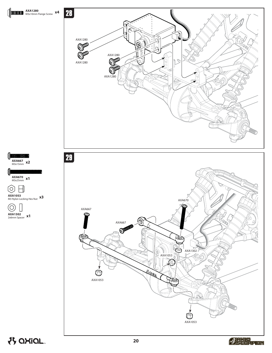 Axial Racing AX90001 User Manual | Page 21 / 36