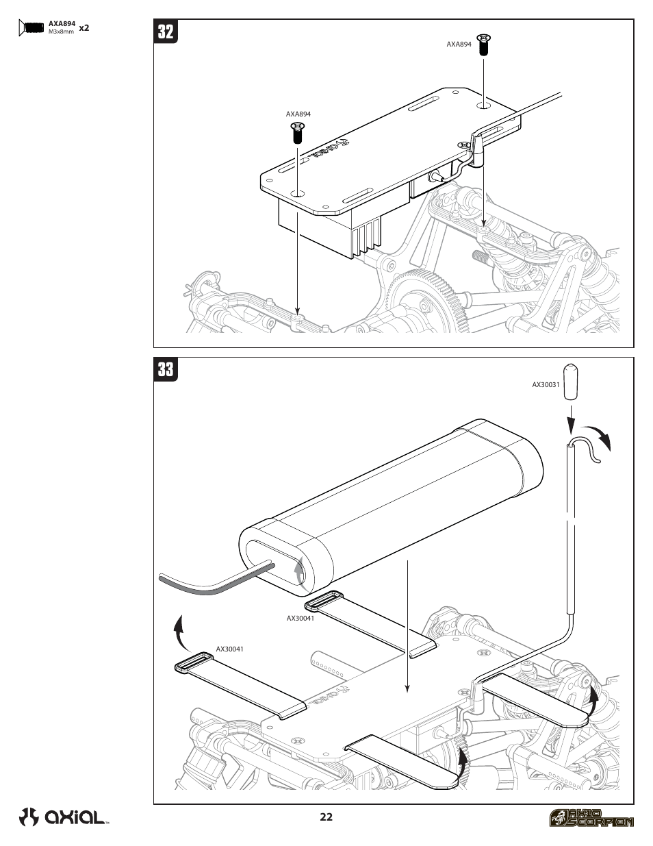 Axial Racing AX90001 User Manual | Page 23 / 36